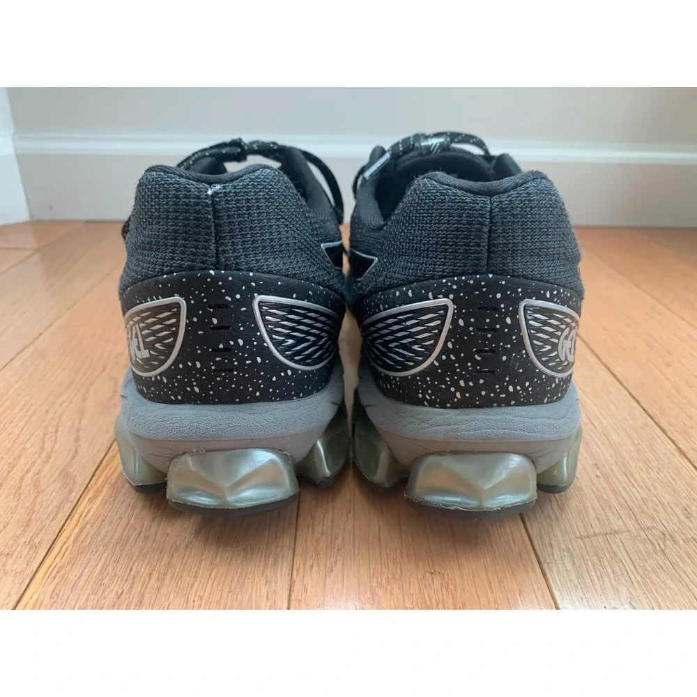 ASICS Gel Running Shoes Mens Size 11‎ Gray Black Athletic FlyteFoam 1201A631